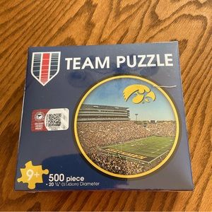 Iowa Hawkeyes Team Puzzle - 500 Piece